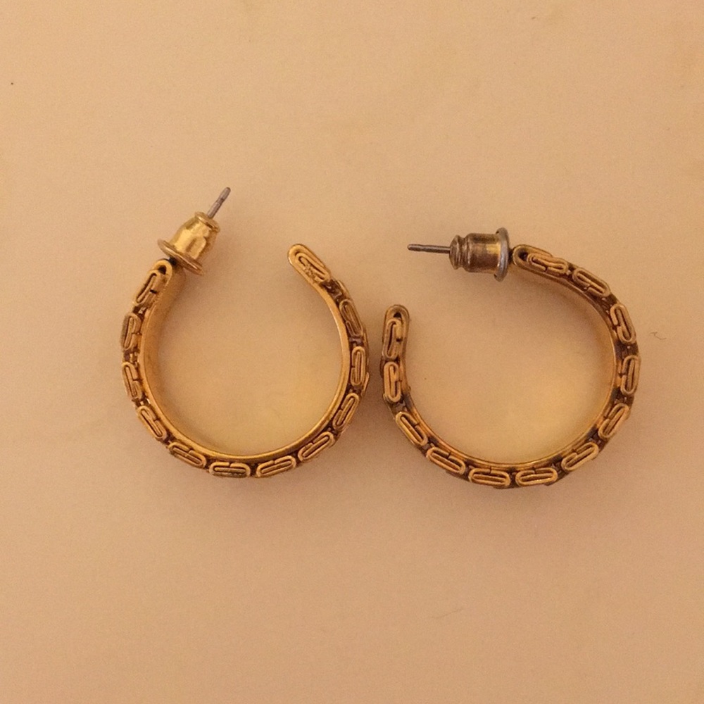 Hoop earrings